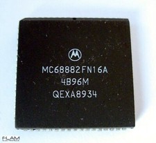 Motorola MC 68882 FN16 FPU 16 Mhz co-processor ATARI MEGA STE FALCON 030, APPLE