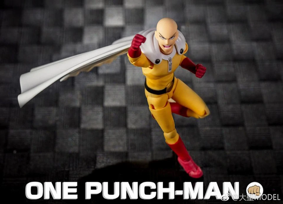 GT Toys Saitama 1/12 Action Figure 6in Model Collectible - Image 3 of 4