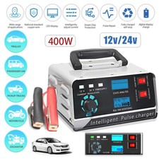12v24v Car Battery Charger Heavy Duty Smart Automatic Intelligent Pulse Repair