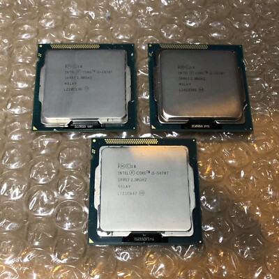 LOT of 3: Intel Core i5-3470T @2.90GHz Desktop Chip CPU Processor