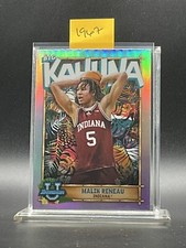2022-23 BOWMAN U UNIVERSITY CHROME MALIK RENEAU THE BIG KAHUNA INSERT