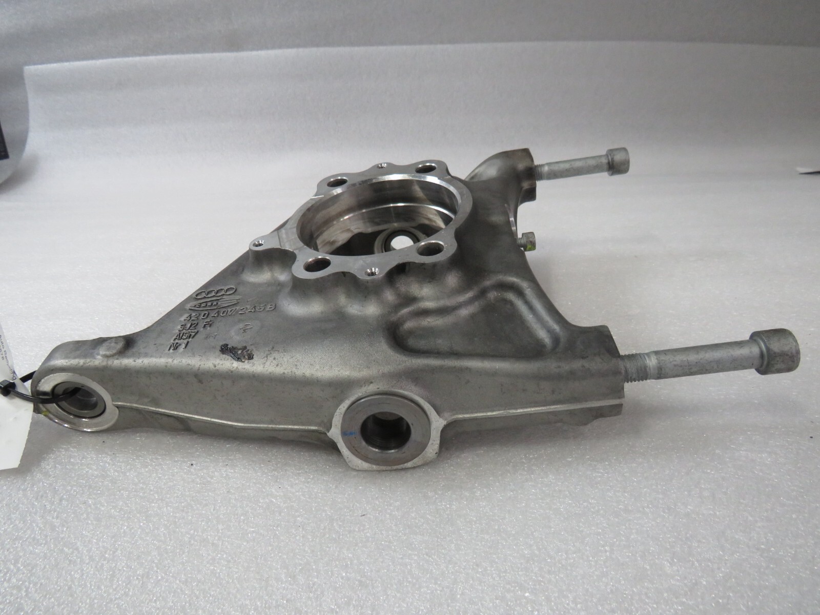 Lamborghini Gallardo, LP550, 560 LH, Front Spindle Knuckle, Used, P/N 420407245B