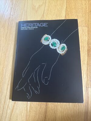 HERITAGE AUCTION JEWELRY WATCHES DIAMONDS CATALOGUE MAY 8 2023 VAN CLEEF BVLGARI