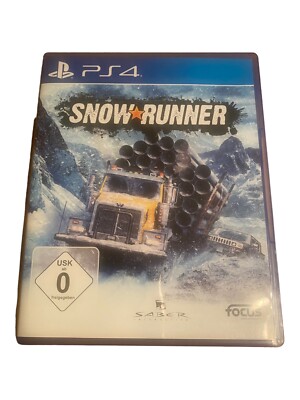 Snow Runner Sony PlayStation 4 PS4 Rarität Sammlung Selten Sammler