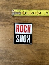 Rock Shox Logo Sticker/Decal Mountain Bike Cycling Bikes Approx 3 New