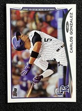 CARLOS GONZALEZ #350 2014 Topps Baseball QTY Colorado Rockies