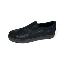 Propet Nyomi Women’s Slip On Shoes Black Shiny Size 8.5 NIB
