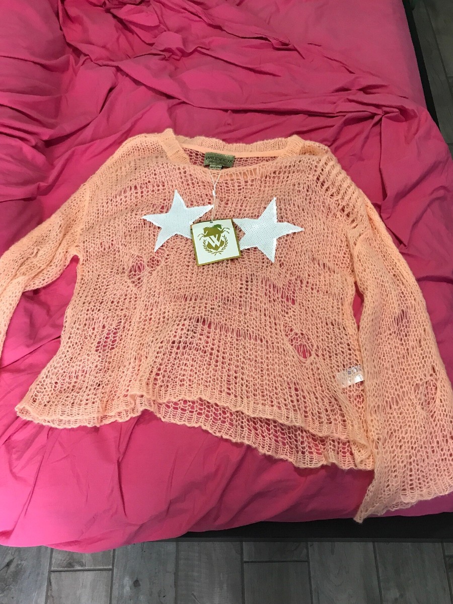 New Wildfox Star Sweater Small