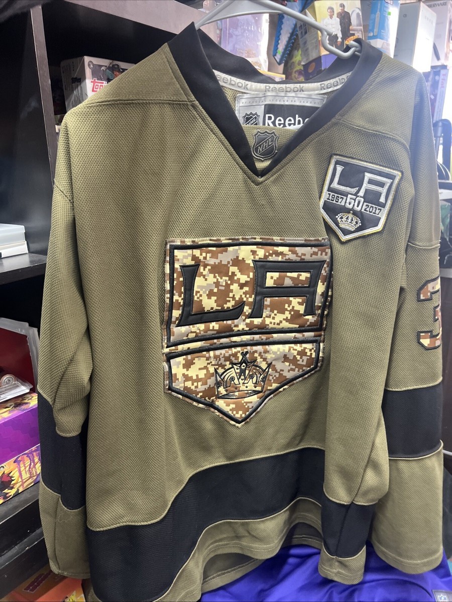 2017 Reebok LA Kings JONATHAN QUICK 50th Anniversary Jersey Size