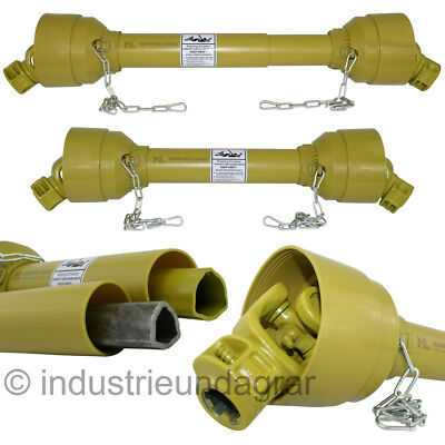 ML Gelenkwelle 65 - 90 cm Zapfwelle Antriebswelle Traktor 780 NM 1 3/8´´ 6 Zähne