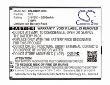 Replacement Battery - CS-CBX120SL - Cubot X12 - 3.8 Volt 2000mAh Li-ion