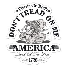 Dont Tread On Me Vinyl Decal Sticker Indoor Outdoor 3 Sizes 8919 Dont Tread On Me Vinyl Decal Sticker Indoor Outdoor 3 Sizes 8919