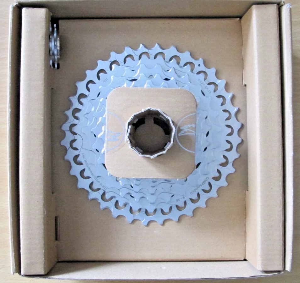 Cassette Campagnolo EKAR 13 velocidades 9-36t plateado para cuerpo de controlador N3W caja abierta Foto 2 de 4