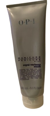 OPI Manicure Pedicure Royal Verbena Mask 8.5 Fl Oz Hydrating Shea Butter Softens
