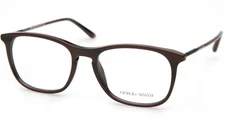 New GIORGIO ARMANI AR7103 5498 Brown EYEGLASSES FRAME 53-18-145mm B42mm Italy