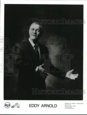1990 Press Photo Entertainer & Singer Eddy Arnold - pip14927