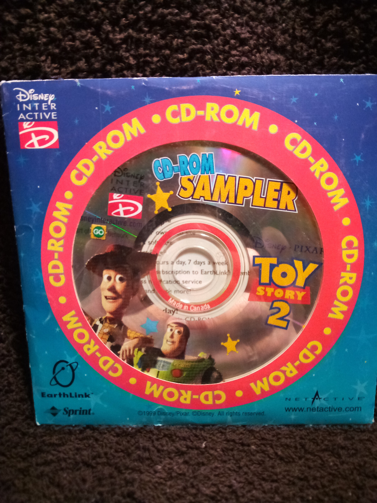 CD-ROM SAMPLER 'TOY STORY 2' (1999)