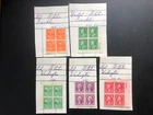 Old  Vintage US Stamp  Washington   Lot of (20)  M  Sold As Is