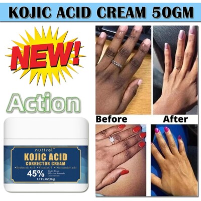 Fast Whitening Dark Knuckles Brighten Hand Cream Corrector Moisturizing USA
