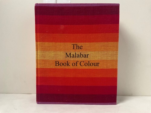 The Malabar Book of Colour Color Book Art Swatch Sample Handloom Fabric Weaving - Picture 1 of 12