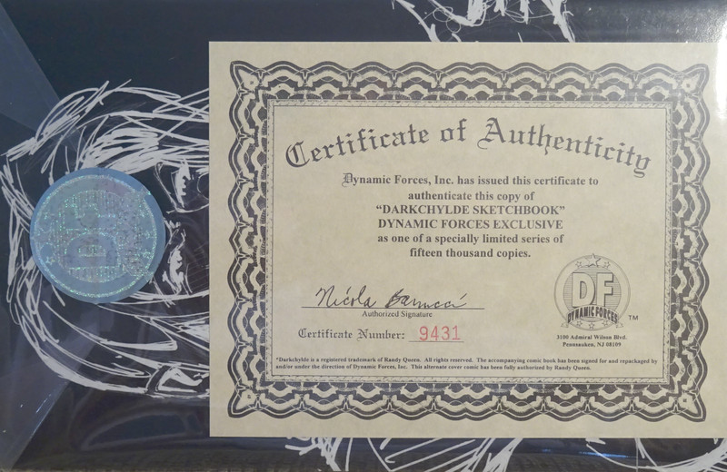 DARKCHYLDE Sketchbook "Dynamic Forces Exclusive" + DARKCHYLDE "The Legacy"