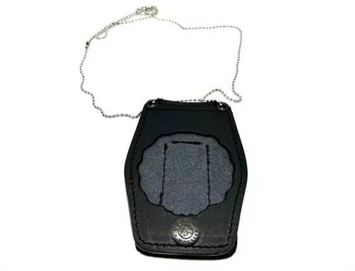 Porta Placca da collo Pelle Polizia Penitenziaria Operativi Vega Holster 1WB52 - Foto 2 di 3