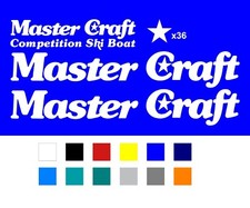 Classic Stars & Stripes MasterCraft Decal Set...