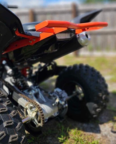 Yamaha Raptor 700r Grab Bar Bumper Rack 06-25 Yamaha Orange. - Picture 2 of 8