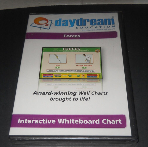 Daydream Education Forces 2012 Interactive Whiteboard Chart New CD-ROM ...