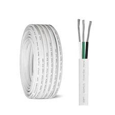 Kimbluth 12 Gauge Triplex Marine Wire Tinned Copper Boat Cable, 100ft 12 AWG ...