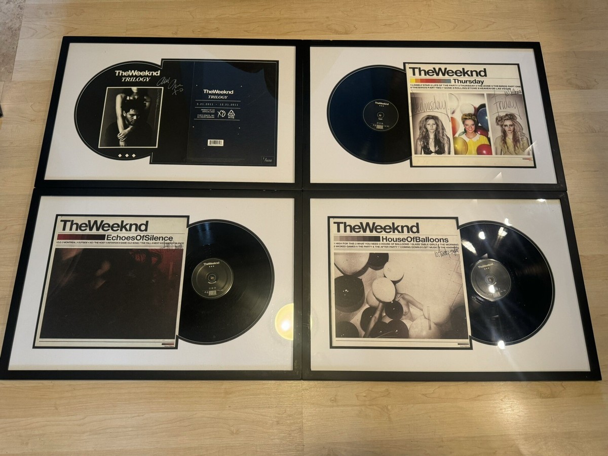 The Weeknd - Trilogy 1st Pressing 1/500 + Signed Litho EXTREMELY