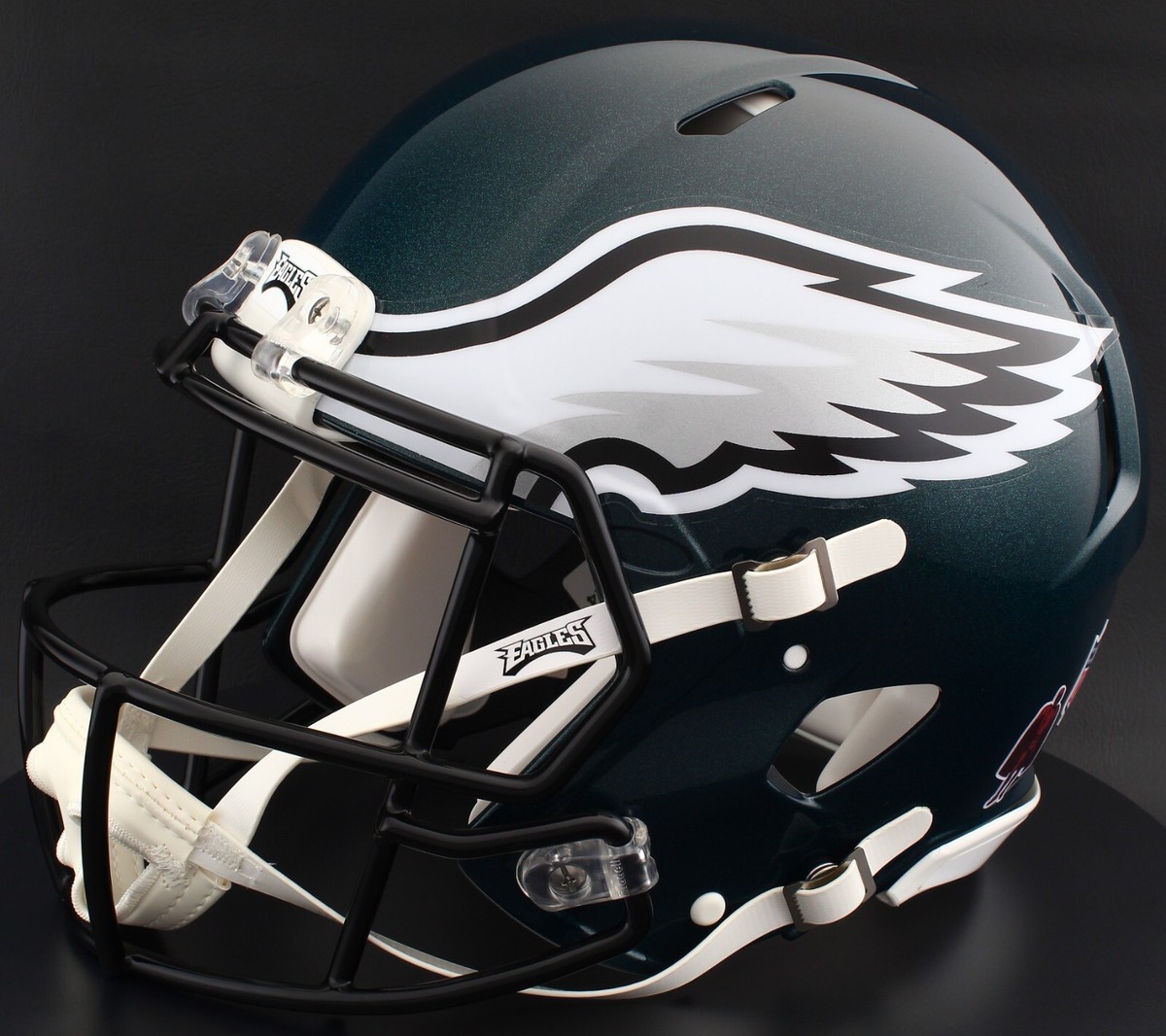 Réplica de casco Philadelphia Eagles Riddell Speed - Retroceso de 19