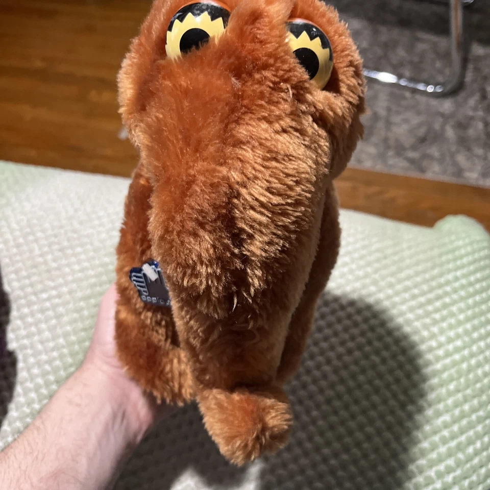 APLAUSOS PELUCHE VINTAGE CALLE SÉSAMO PELUCHE SNUFFLE-UPAGUS Excelente Foto 2 de 4