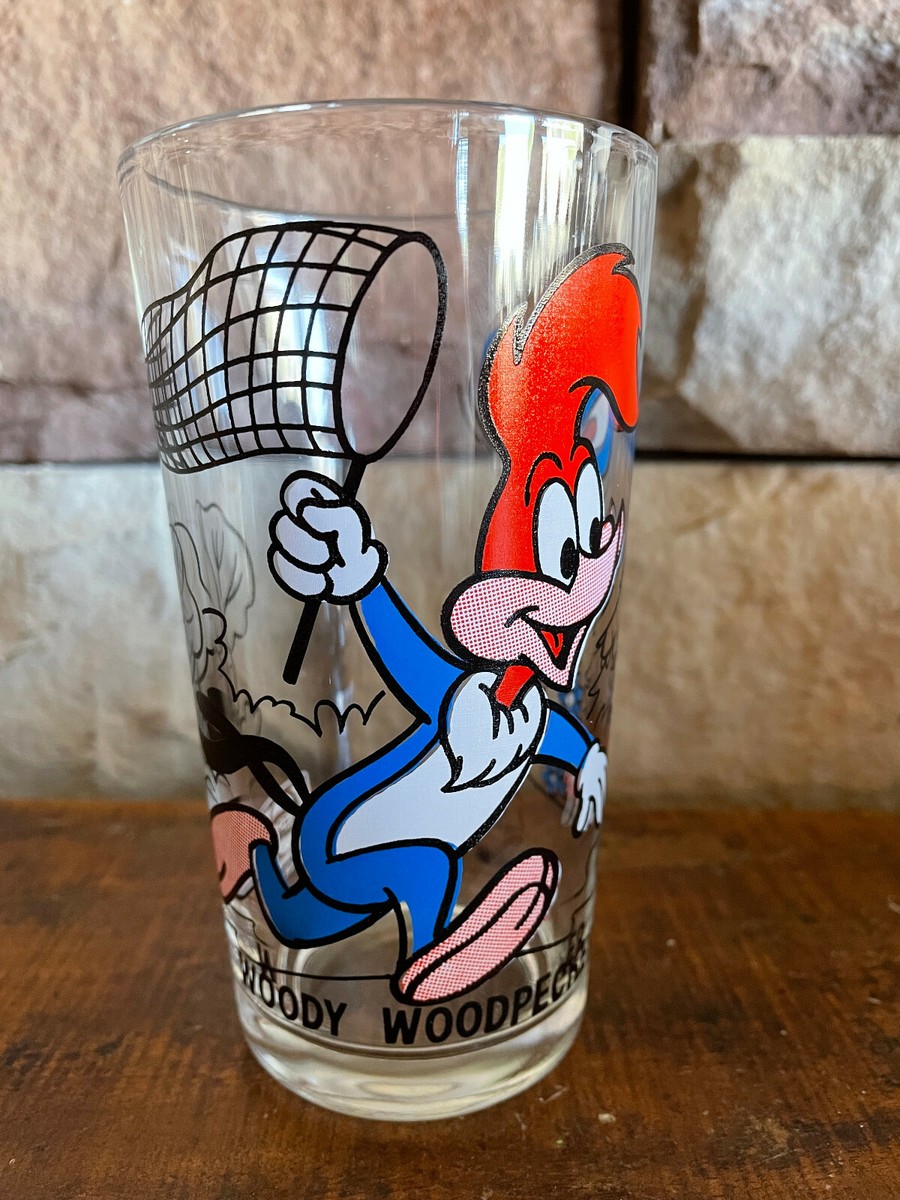 コカ・コーラ ガラス製ボトル型装飾品 10本セット PEPSIレトロケース付 Vintage Woody Woodpecker Pepsi Collectors Series 10oz Glass | eBay