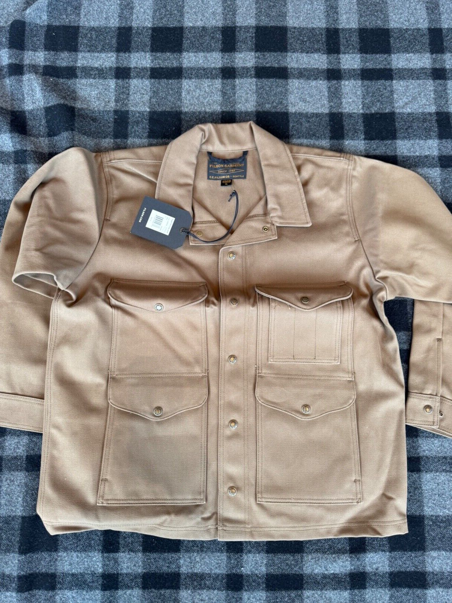 FILSON フィルソン オイルドジャケット　S made in USA フィルソン アウトドア ワックス加工 オイルドコットン オイルド