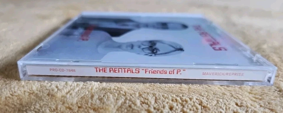 The Rentals Friends Of P 1995 Promo CD Maverick Vintage Rare - Image 4 of 4