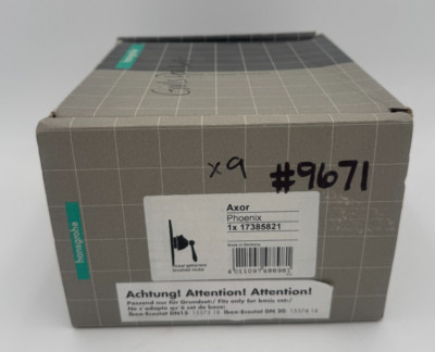 Hansgrohe Axor Phoenix Ecostat Thermostatic Trim w/ Metal Lever - 17385821 No va