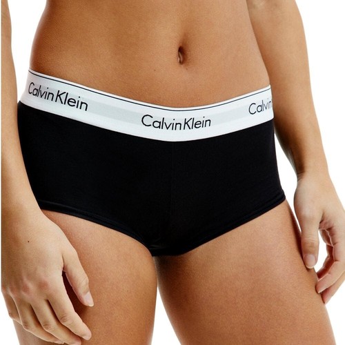 Calvin Klein Womens 3 Pack Boyshorts Knickers Panties Underwears Black Grey - Picture 23 of 35