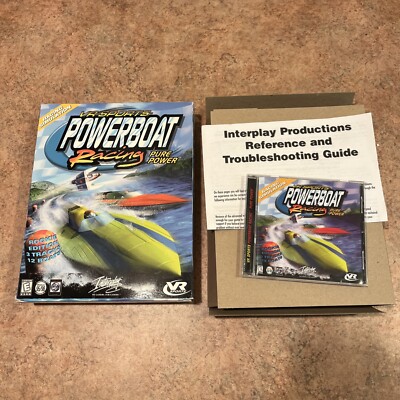 VR Sports Powerboat Racing Complete Big Box PC￼