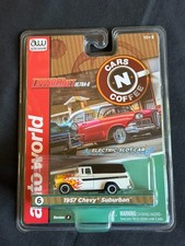 Auto World 1957 Chevy Suburban HO Scale Slot Car SC392 Brand New