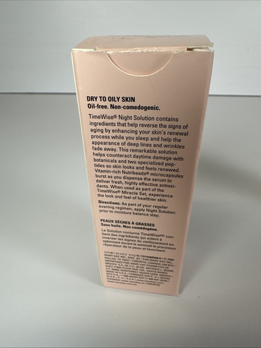 Mary Kay Timewise Night Solution 1 fl oz Discontinued 026919 (New in Box) - Picture 4 of 7