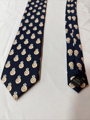 Star Wars BB-8 Men s Necktie Navy Blue Robot Novelty Movie Tie