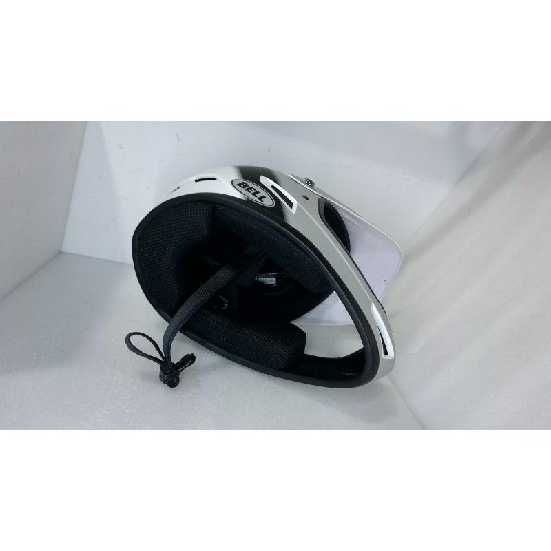 Bell Bike Sanction Adult Full-Face Matte Black/White Small -Fully Funtional