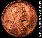 1955 Lincoln Wheat Cent - Choice Gem Brilliant Unc  No Reserve  #K3202