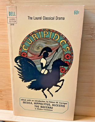 Euripides ed. By Rbt. Corrigan Dell  Laurel 1965 1st pnt 4 plays