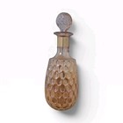 Old Forester Collectible Glass Decanter Honeycomb Pattern with Stopper Sign — photo 1