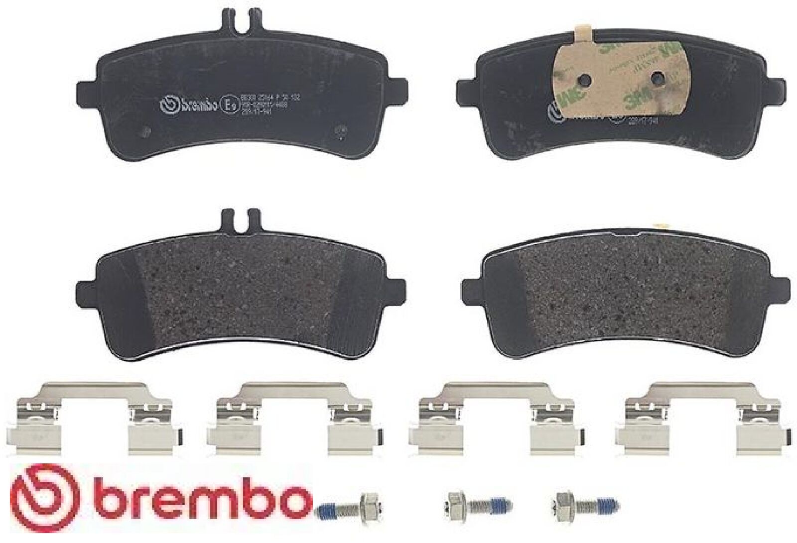 BREMBO P 50 132 Bremsbeläge Hinten für Mercedes S C SL - Bild 3