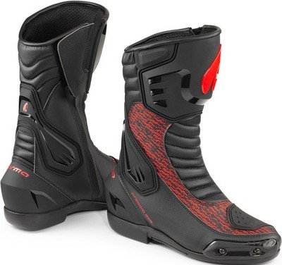 Forma Freccia Evo Motorradstiefel, schwarz/weiß, 45