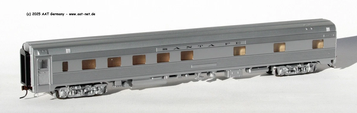 Super Chief HO Vintageless Model Railroad Passenger Cars for sale