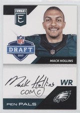 2017 Donruss Elite Pen Pals Mack Hollins #PP-MH Auto 0c3